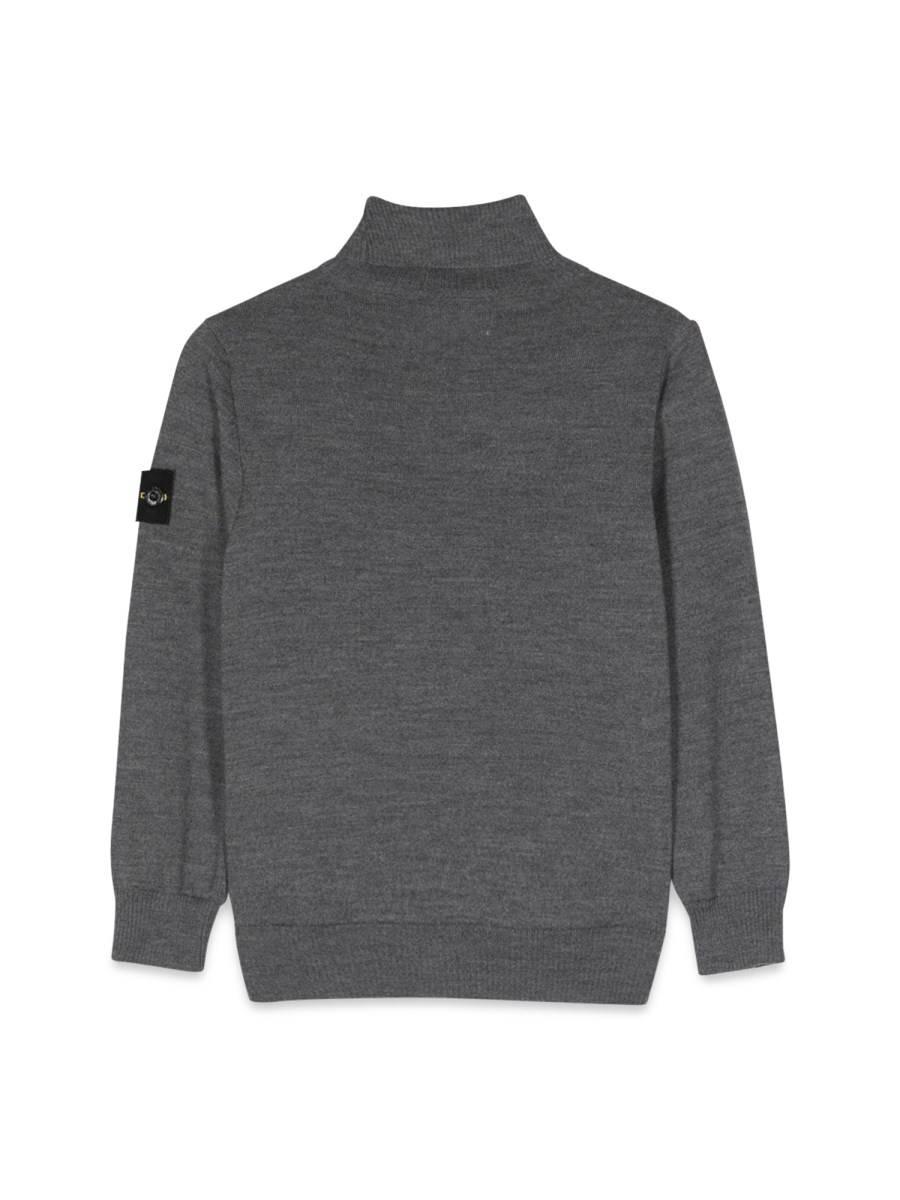 STONE ISLAND PULL COLLO ALTO IN LANA