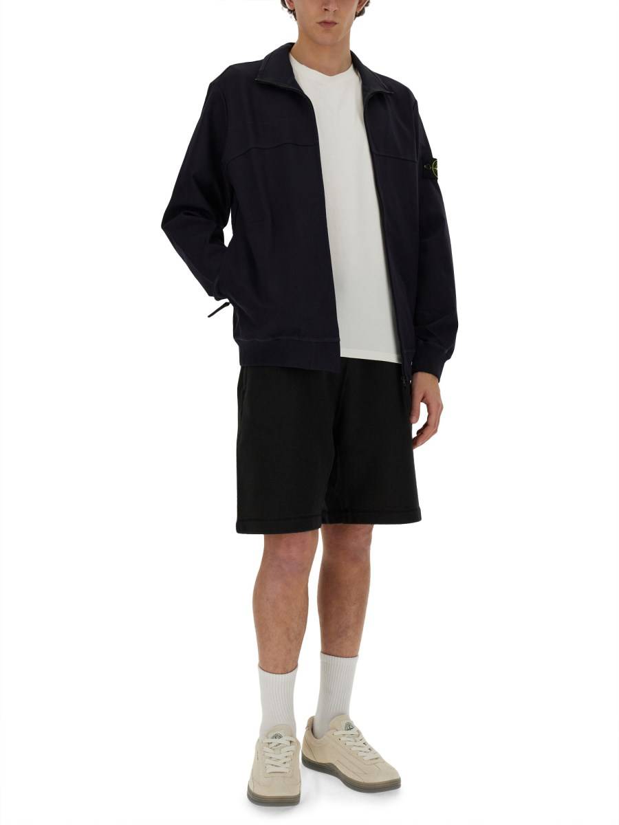 STONE ISLAND SHORT IN FELPA