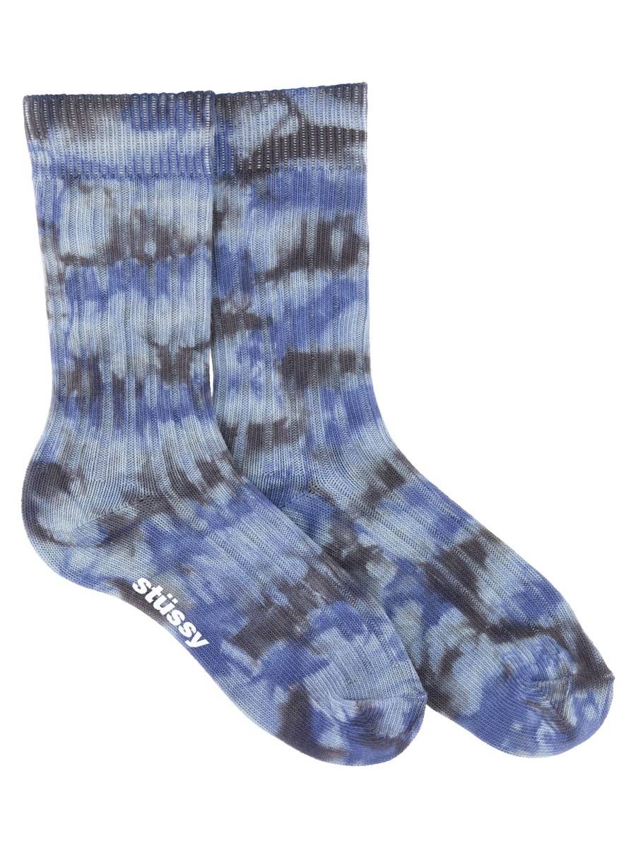 STUSSY CALZINI A COSTE MULTI DYED