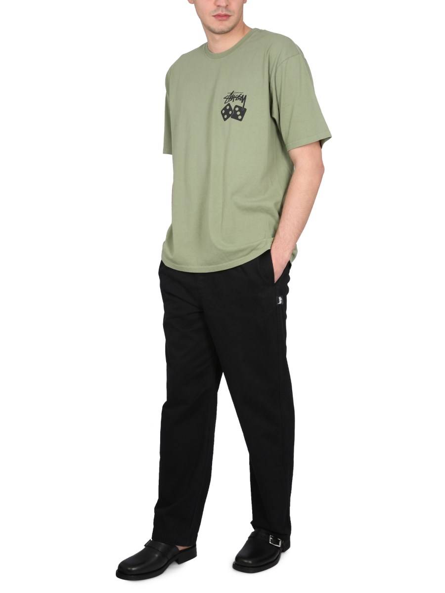 STUSSY PANTALONE CLASSICO IN TELA DI COTONE