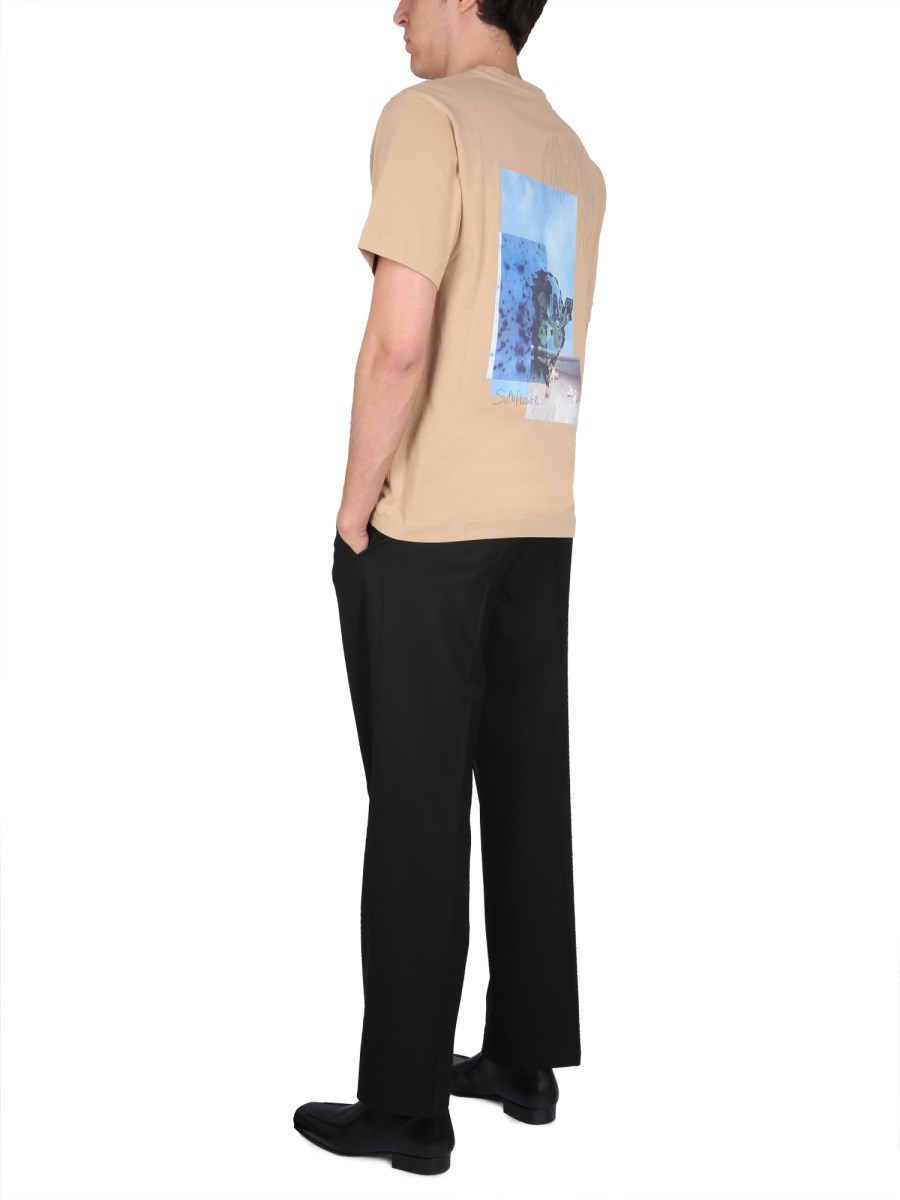 SUNFLOWER T-SHIRT KING IN COTONE