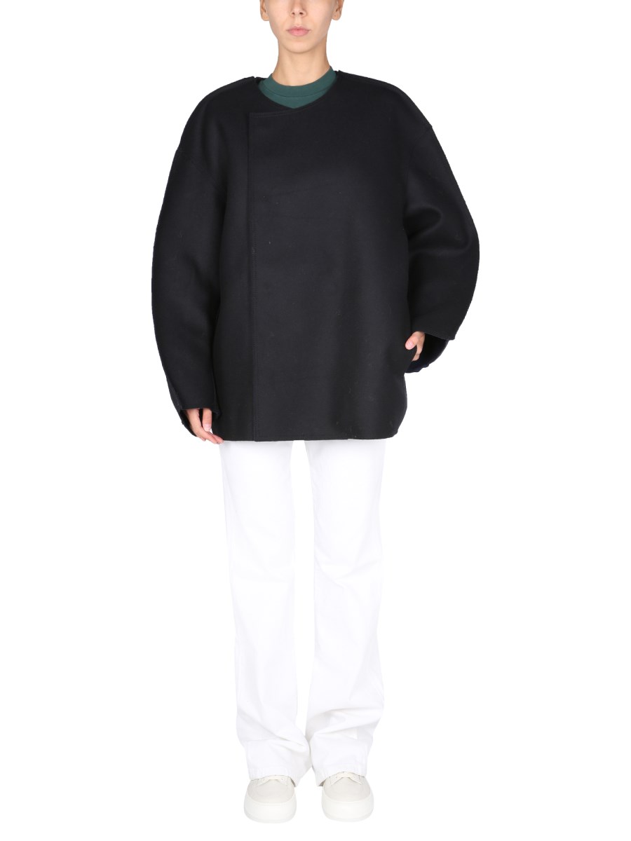 SUNNEI CAPPOTTO IN MISTO LANA LOOSE FIT