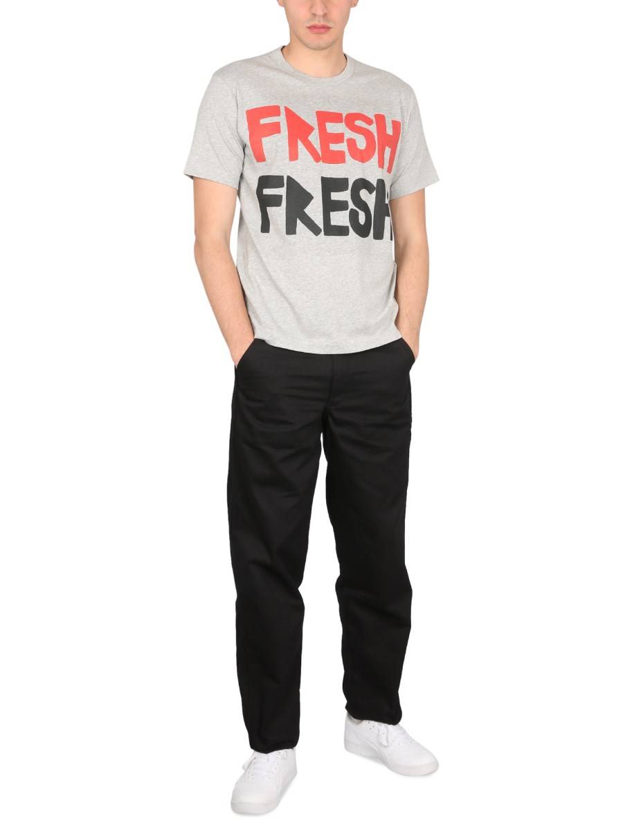 COMME DES GARCONS SHIRT T-SHIRT BRETT WESTFALL IN COTONE