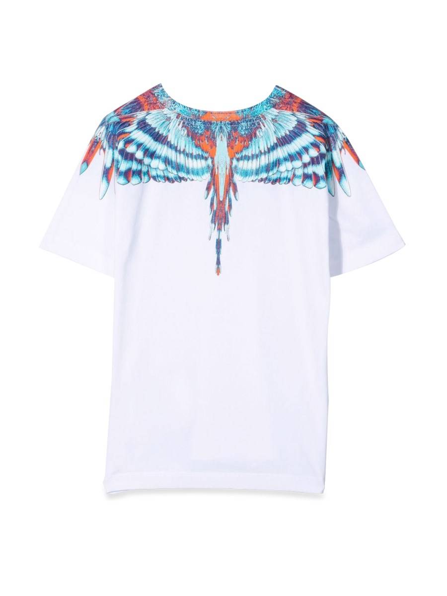 MARCELO BURLON COUNTY OF MILAN T-SHIRT CON STAMPA ALI