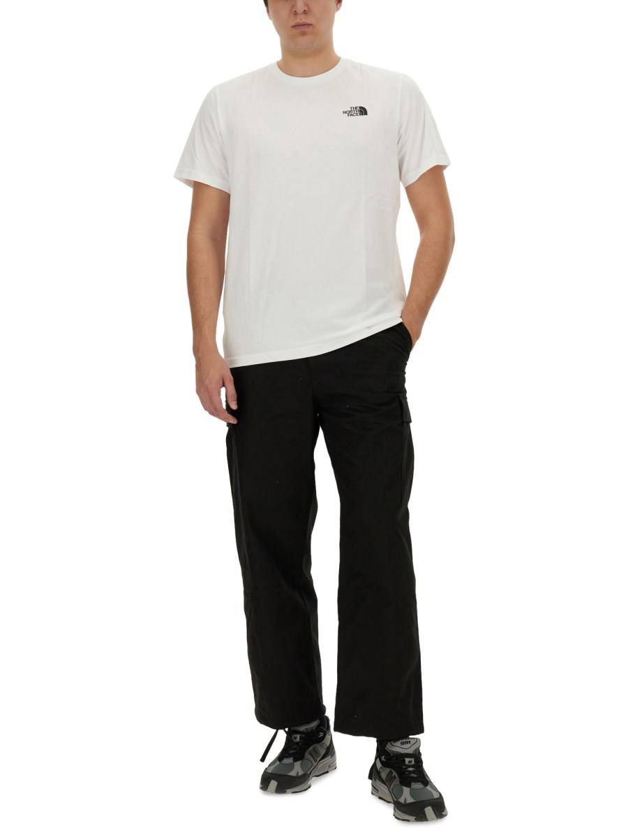 THE NORTH FACE T-SHIRT IN JERSEY DI COTONE CON LOGO