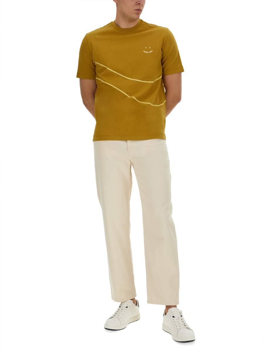 PS BY PAUL SMITH T-SHIRT IN JERSEY DI COTONE CON LOGO