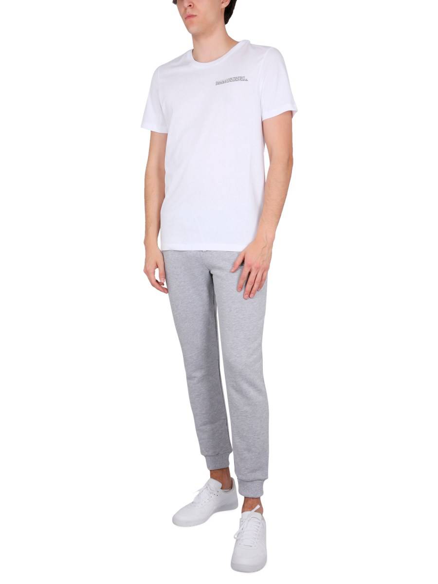 BALLANTYNE T-SHIRT IN JERSEY DI COTONE CON STAMPA LOGO