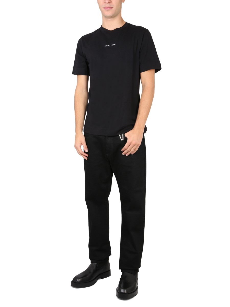 1017 ALYX 9SM T-SHIRT IN JERSEY DI COTONE CON STAMPA LOGO