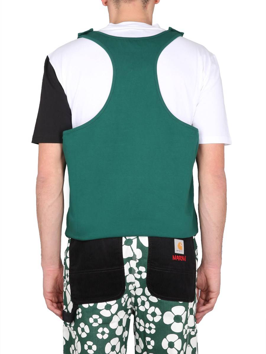 MARNI X CARHARTT WIP T-SHIRT MARNI X CARHARTT WIP IN JERSEY DI COTONE