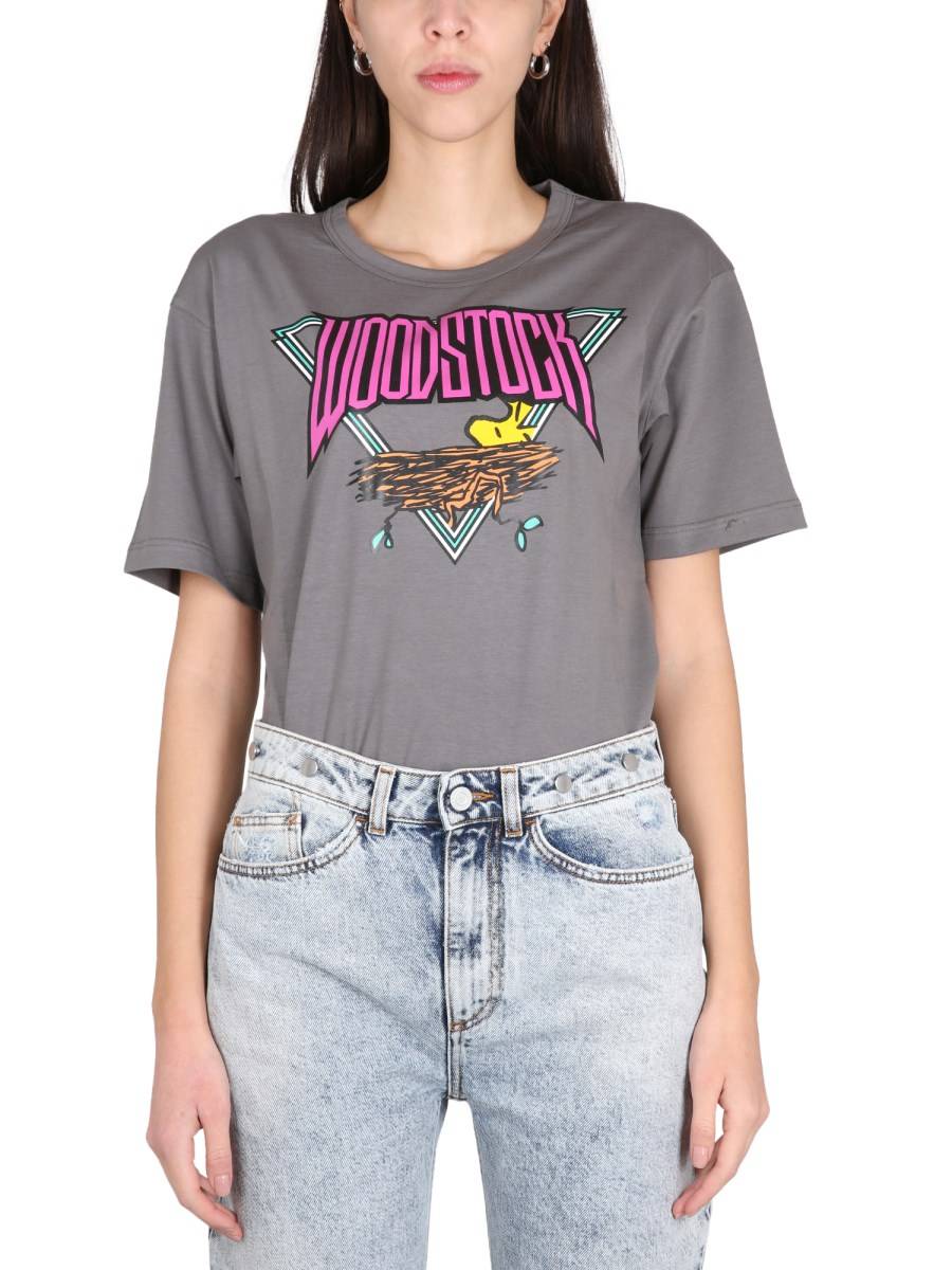 PHILOSOPHY DI LORENZO SERAFINI T-SHIRT PEANUTS IN JERSEY DI COTONE