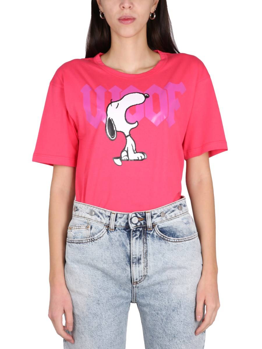 PHILOSOPHY DI LORENZO SERAFINI T-SHIRT " PEANUTS" IN JERSEY DI COTONE
