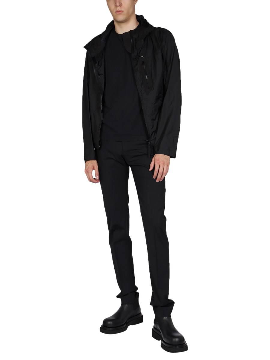 TEN C GIACCA A VENTO IN NYLON CON CAPPUCCIO