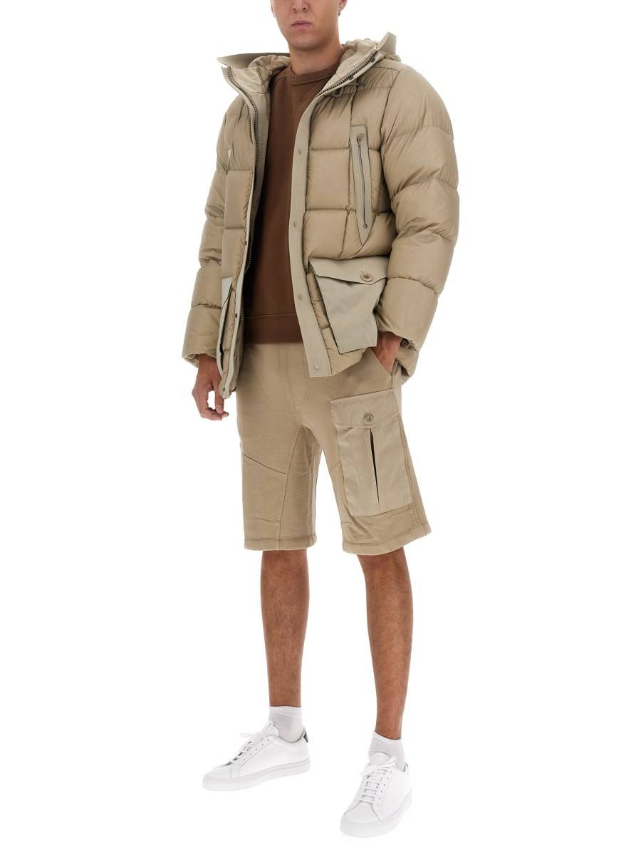 TEN C GIACCA NORSEL COMBO IN NYLON