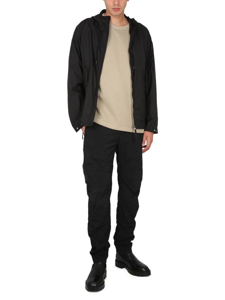 TEN C PARKA SHORT COMBO BONDED IN TESSUTO TECNICO