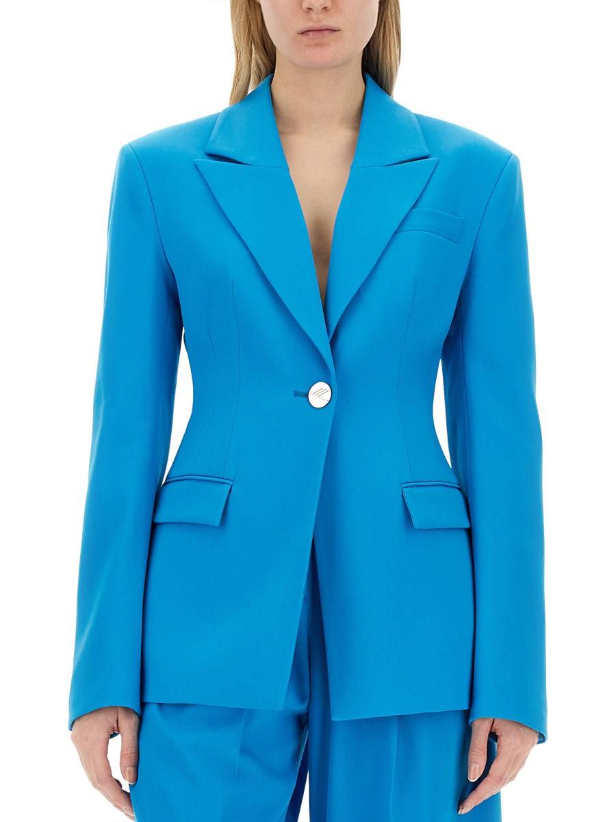THE ATTICO BLAZER BLUE