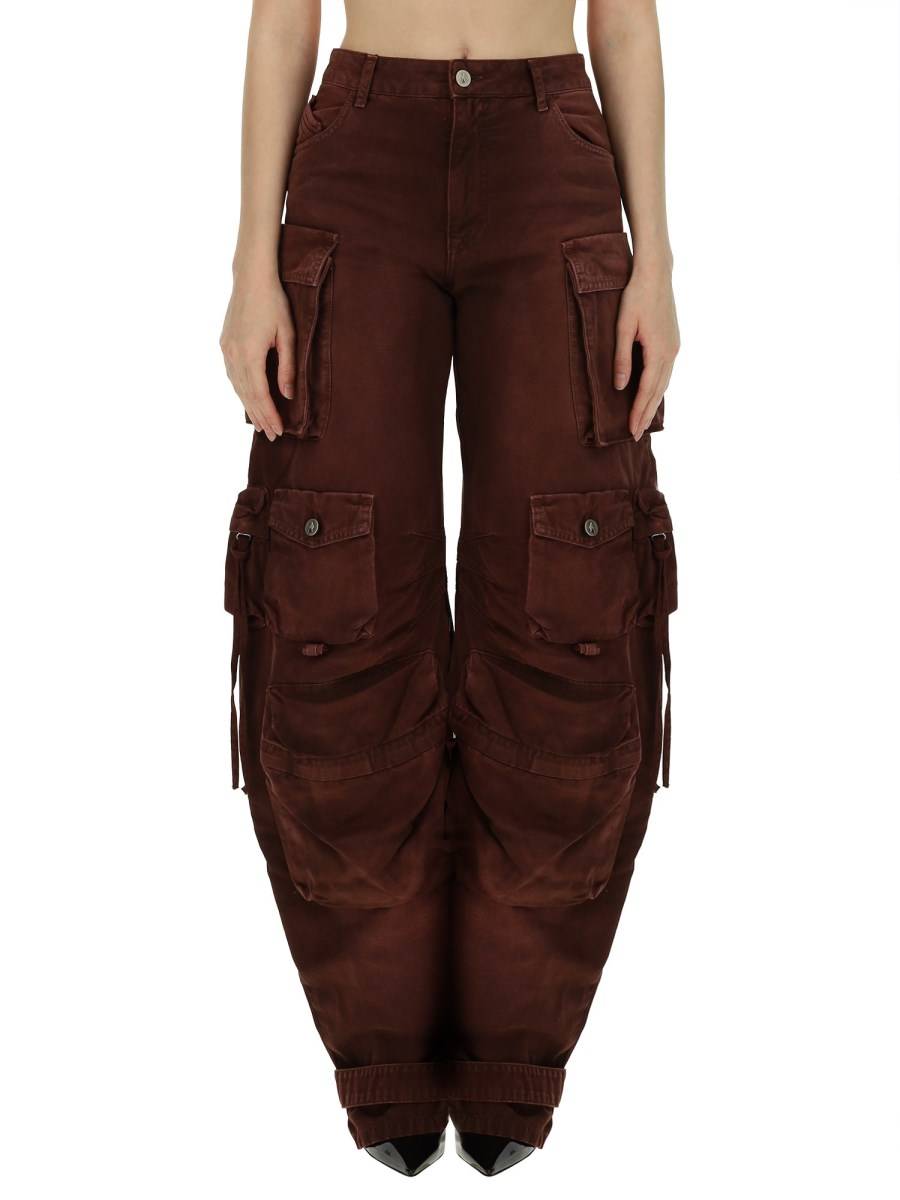 THE ATTICO JEANS "FERN" IN DENIM DI COTONE
