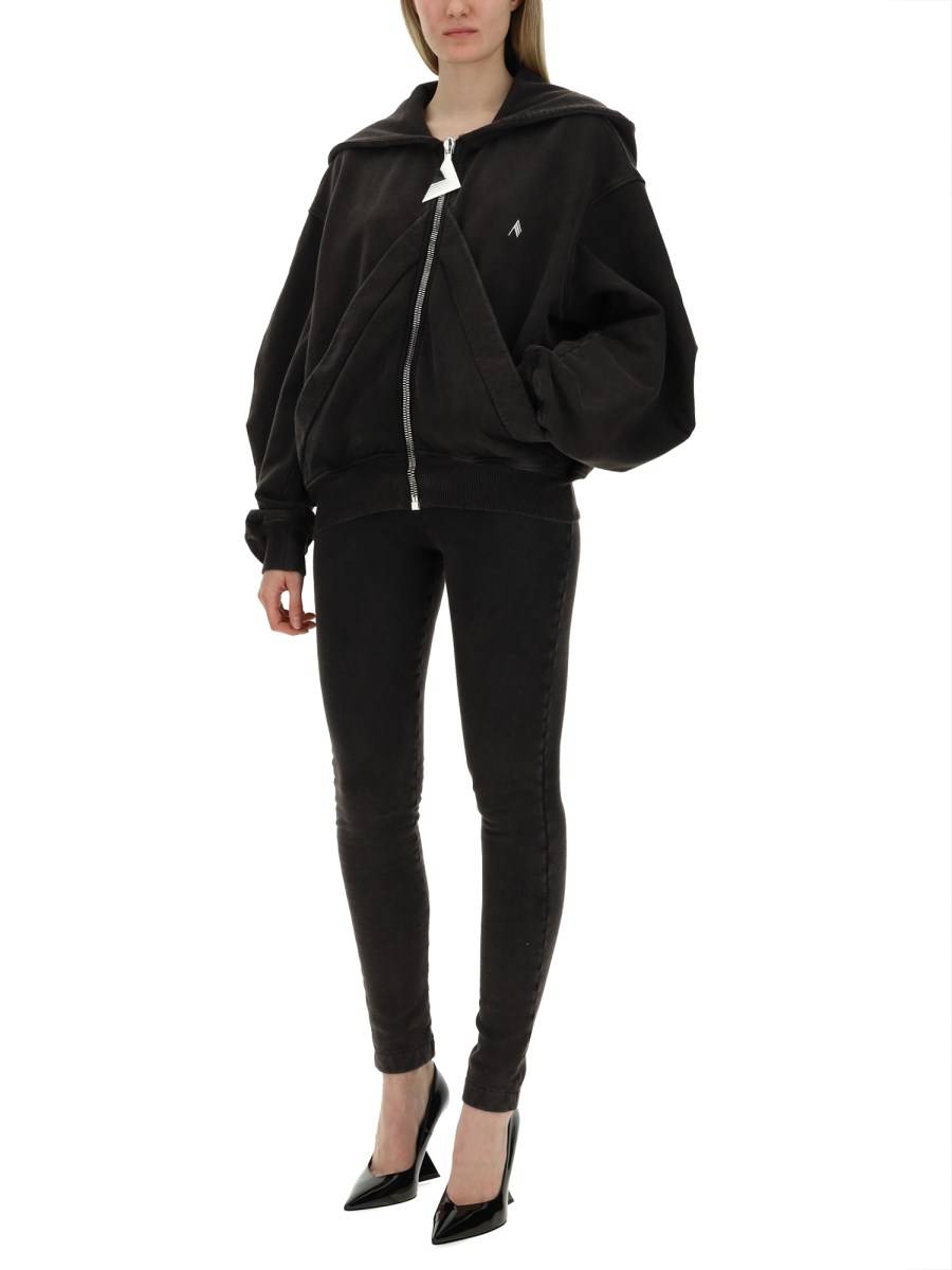 THE ATTICO PANTALONE LUNGO IN COTONE