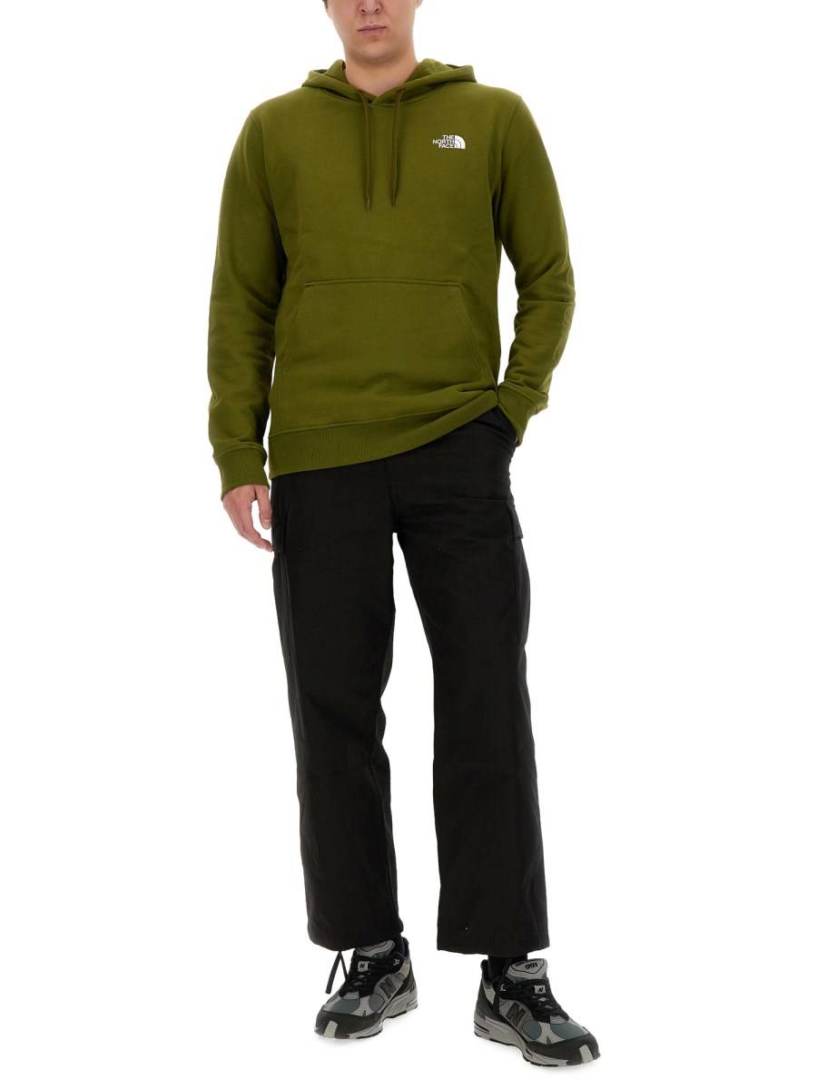 THE NORTH FACE FELPA IN COTONE CON LOGO