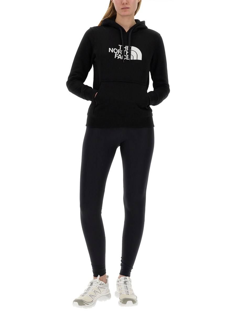 THE NORTH FACE FELPA IN COTONE CON RICAMO LOGO