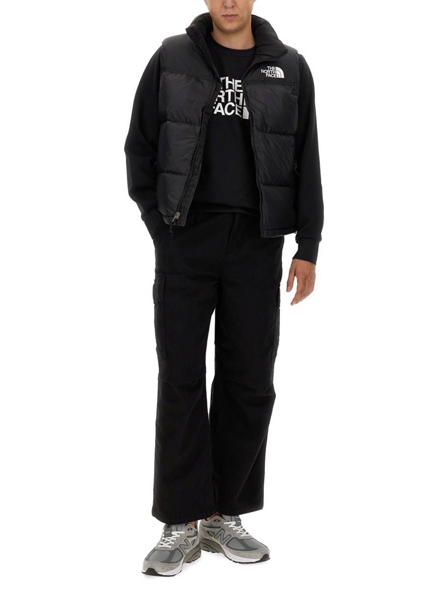 THE NORTH FACE GILET IN PIUMINO CON LOGO