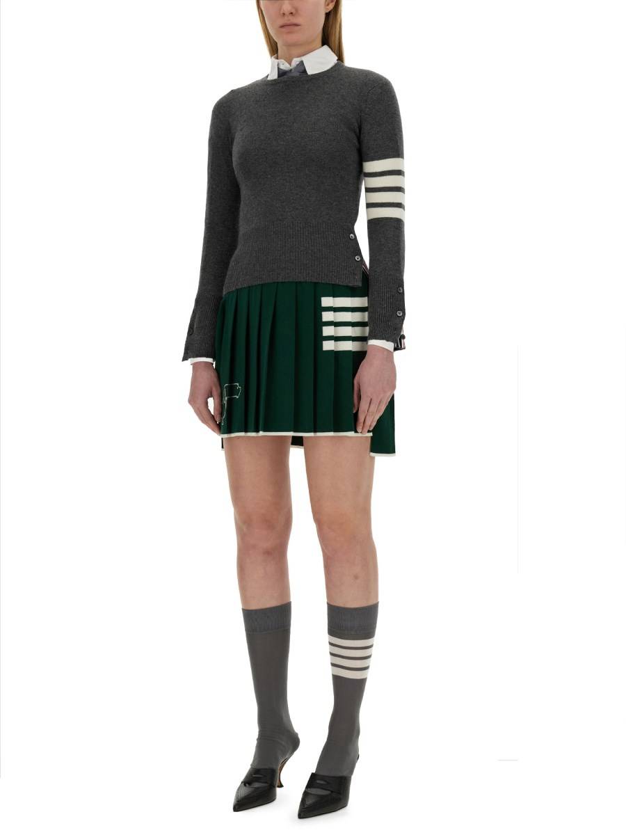 THOM BROWNE CAMICIA CON LOGO