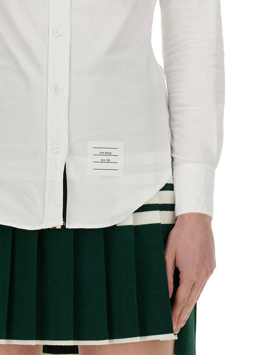 THOM BROWNE CAMICIA CON LOGO