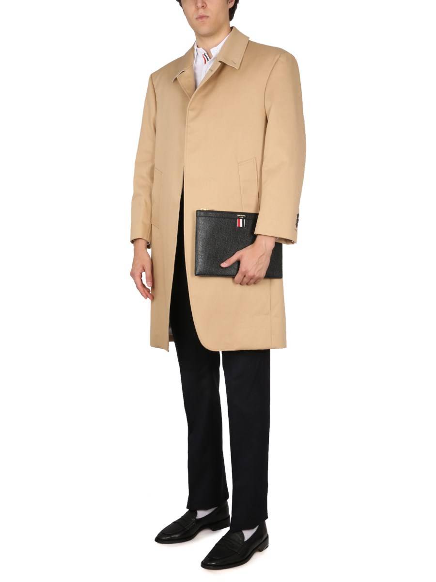 THOM BROWNE CAPPOTTO IN COTONE