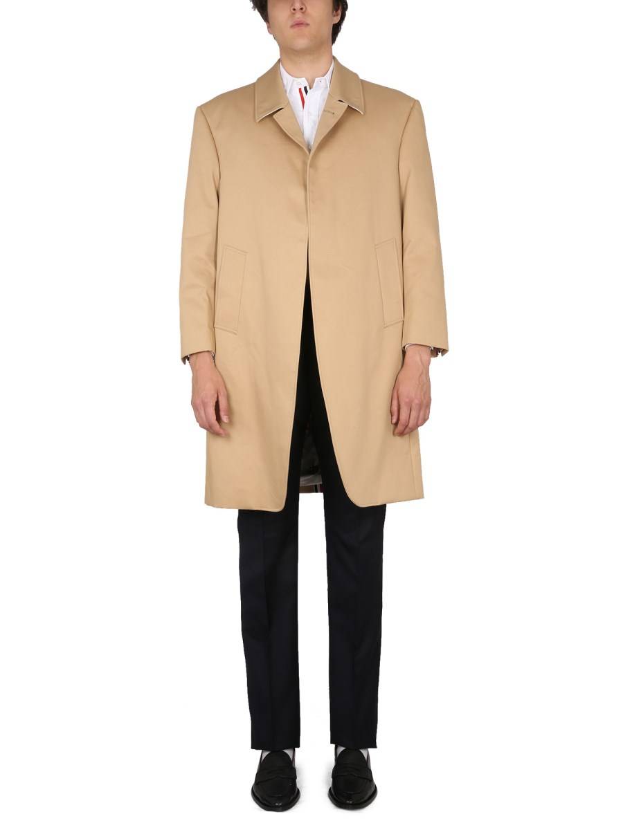 THOM BROWNE CAPPOTTO IN COTONE