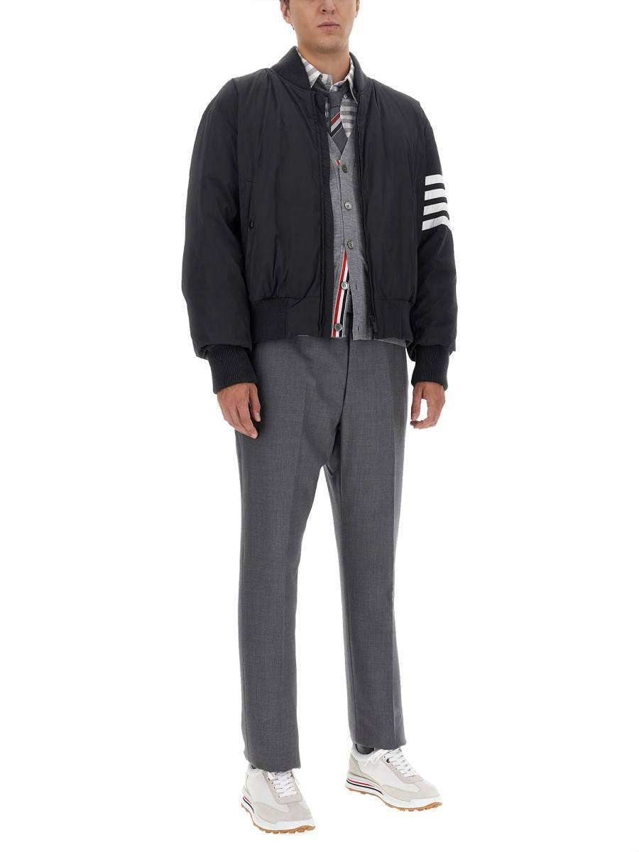 THOM BROWNE CARDIGAN 4BAR STRIPE