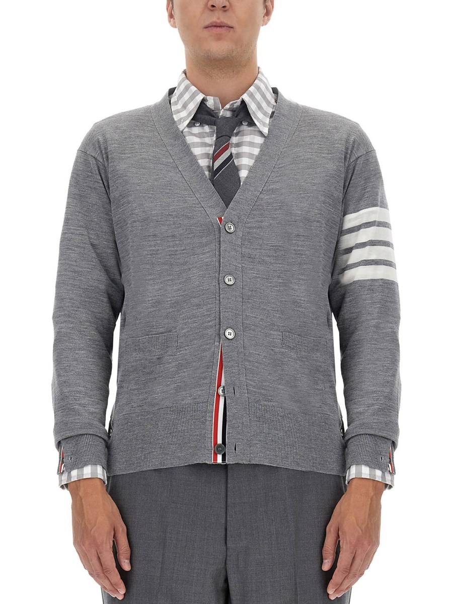 THOM BROWNE CARDIGAN 4BAR STRIPE