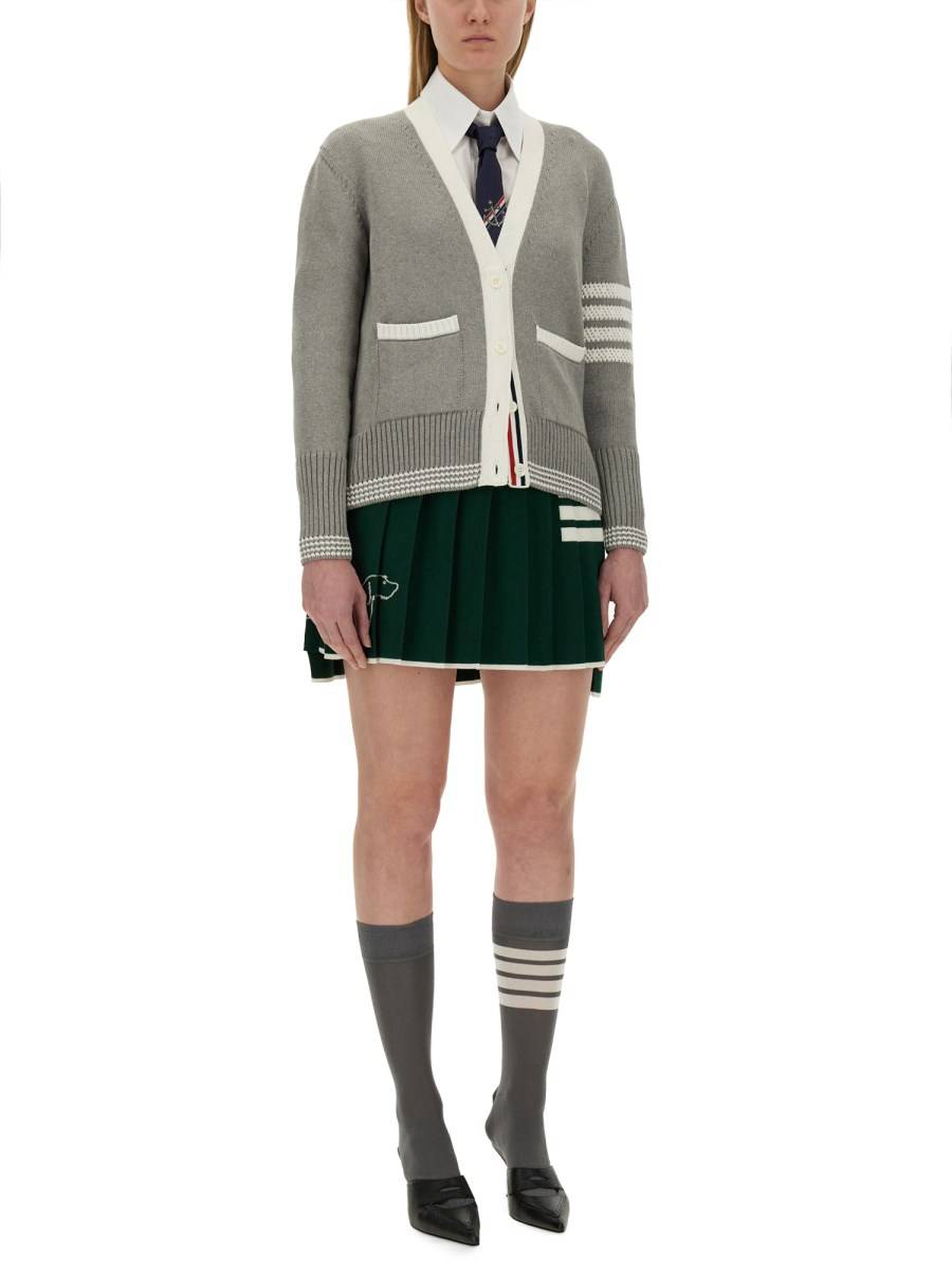 THOM BROWNE CARDIGAN "4BAR STRIPE"