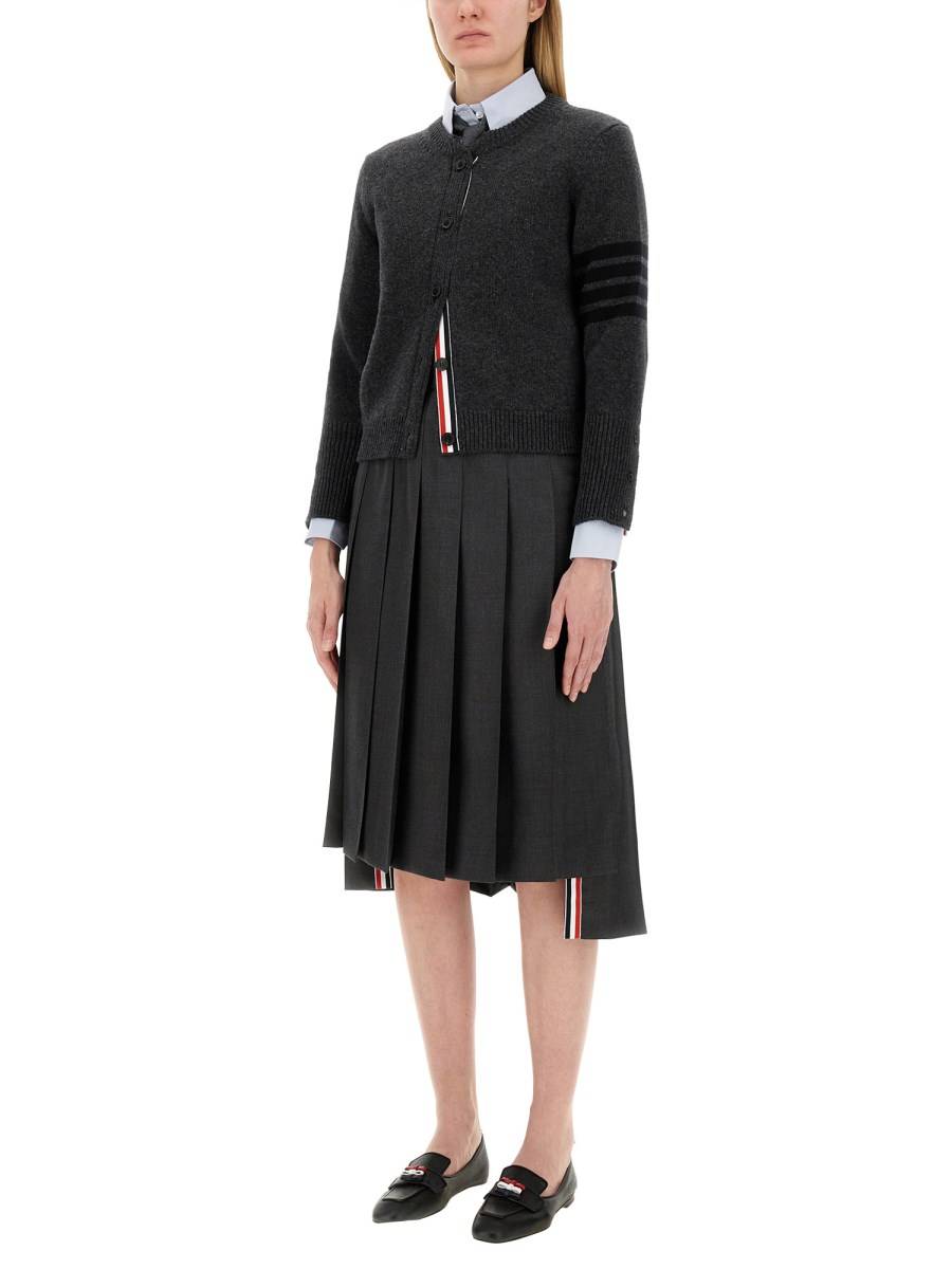 THOM BROWNE CARDIGAN IN LANA