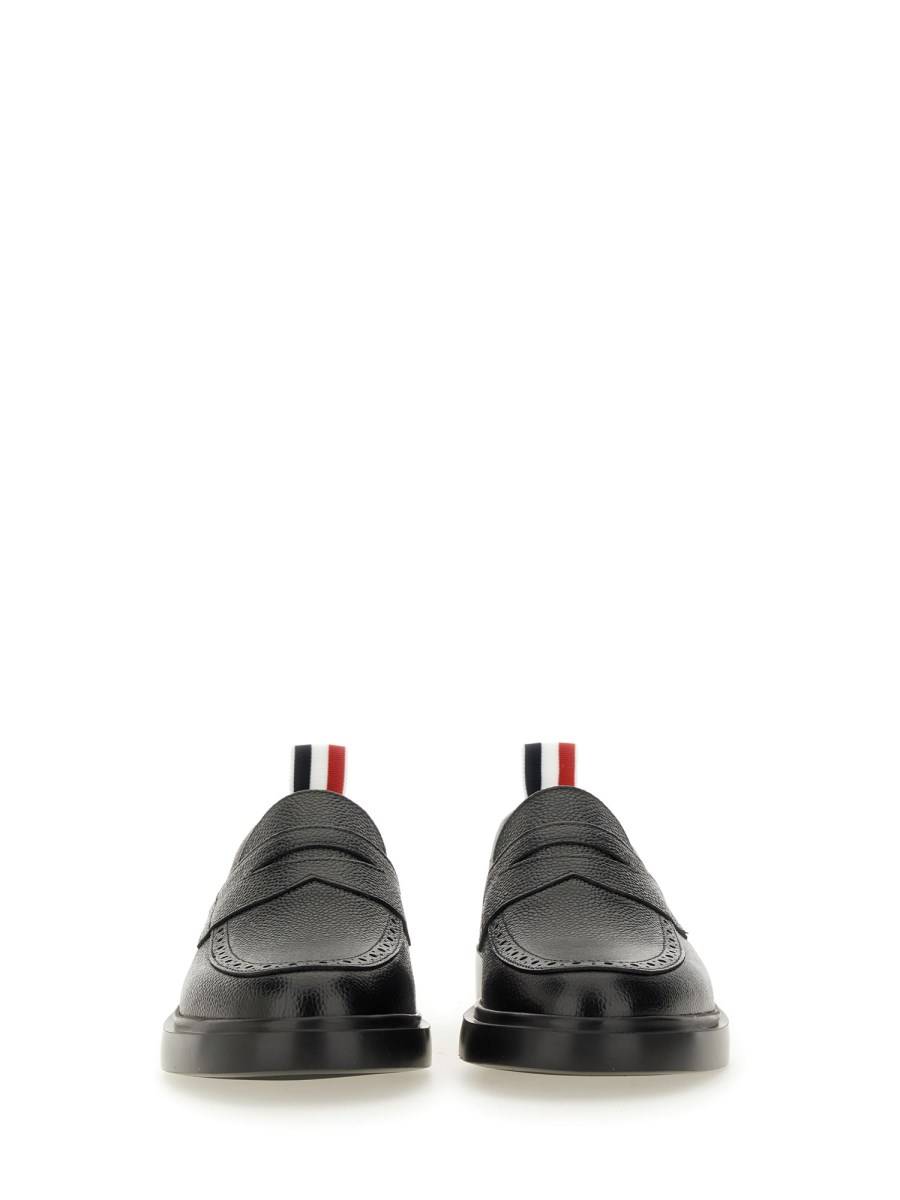 THOM BROWNE MOCASSINO "PENNY" IN PELLE