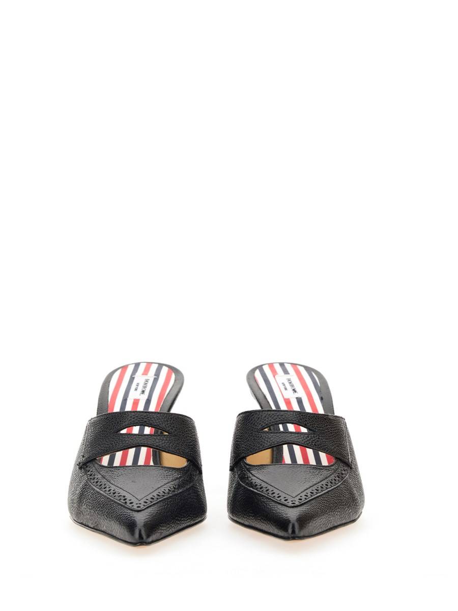THOM BROWNE MULE PENNY IN PELLE
