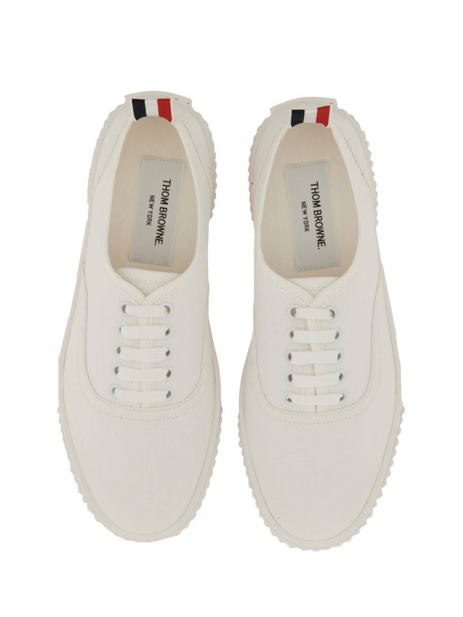 THOM BROWNE SNEAKER HERITAGE IN CANVAS