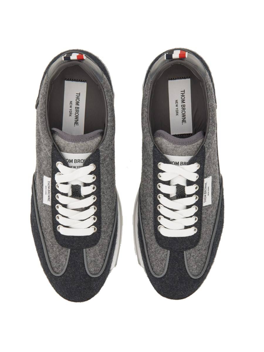 THOM BROWNE SNEAKER TECH RUNNER IN LANA