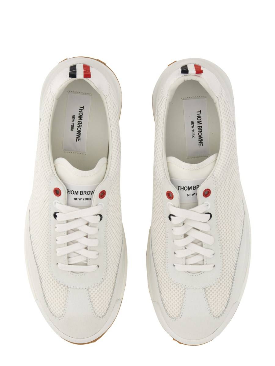 THOM BROWNE SNEAKER TECH RUNNER IN MESH