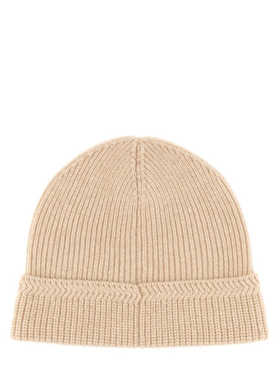 TOM FORD CAPPELLO BEANIE IN CASHMERE CON LOGO