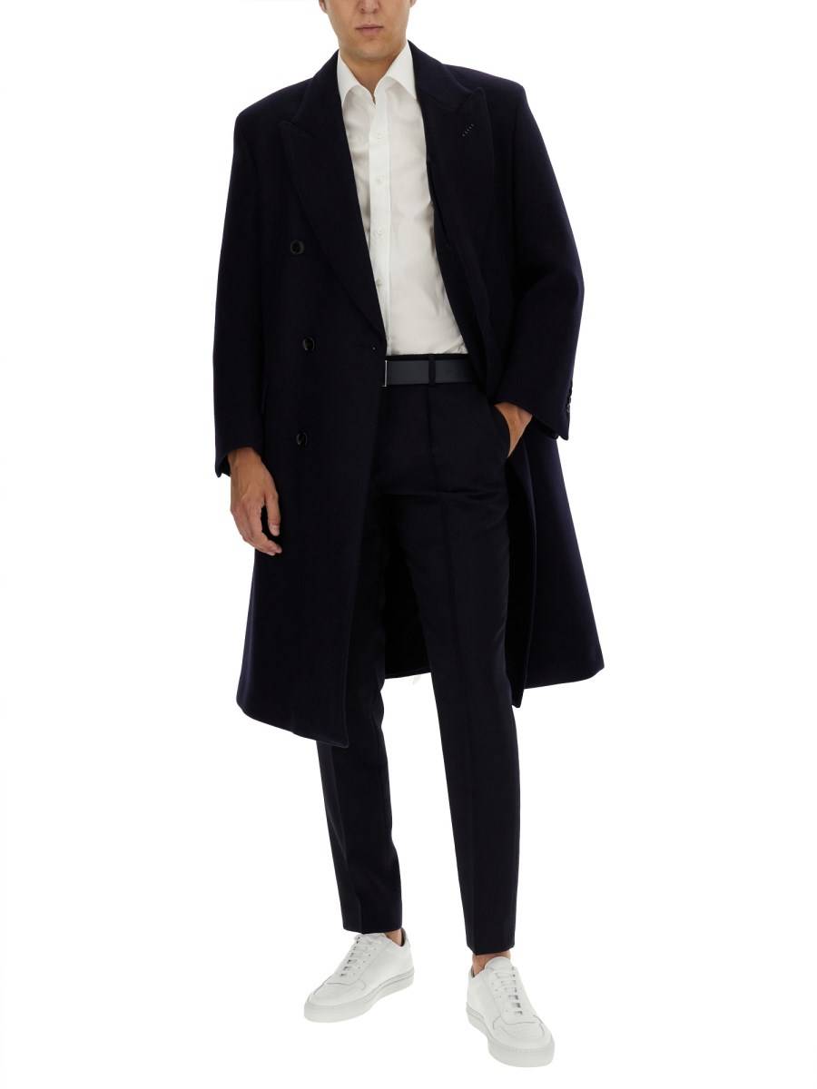 TOM FORD CAPPOTTO DOPPIOPETTO IN LANA