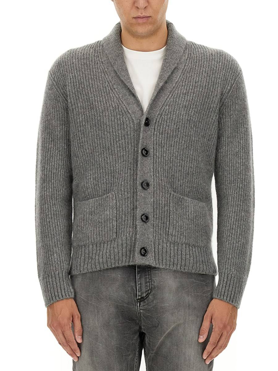 TOM FORD CARDIGAN IN CASHMERE E SETA