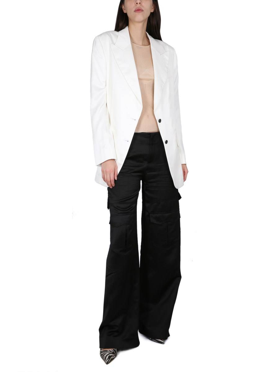TOM FORD GIACCA BOYFRIEND IN TWILL DI VISCOSA