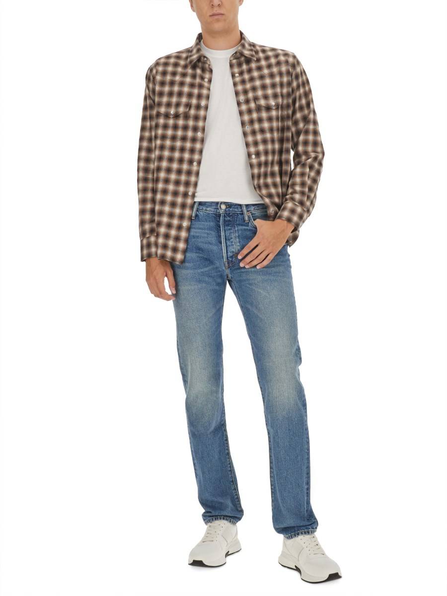 TOM FORD JEANS IN DENIM DI COTONE