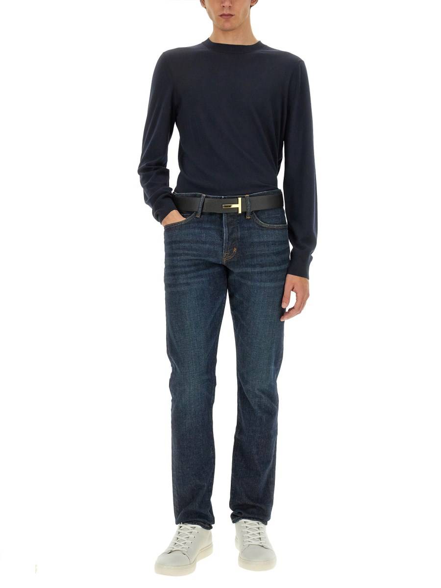 TOM FORD JEANS IN DENIM IN COTONE