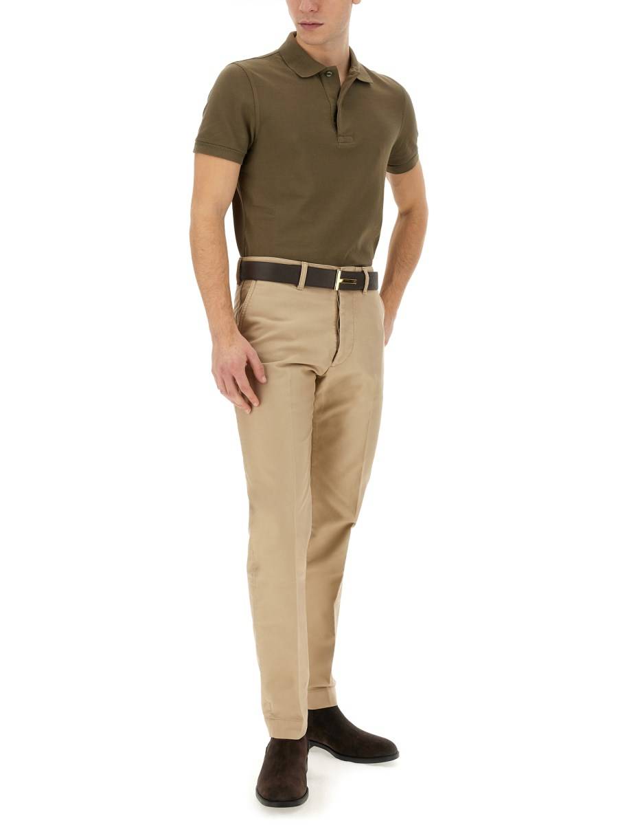 TOM FORD PANTALONE CHINO IN COTONE