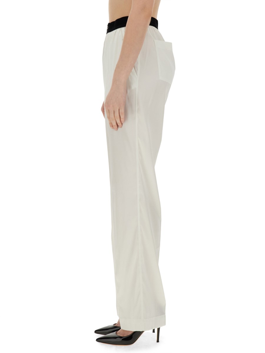 TOM FORD PANTALONE IN SATIN