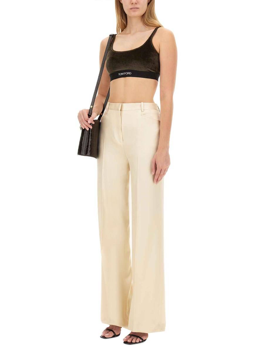 TOM FORD PANTALONE IN TWILL
