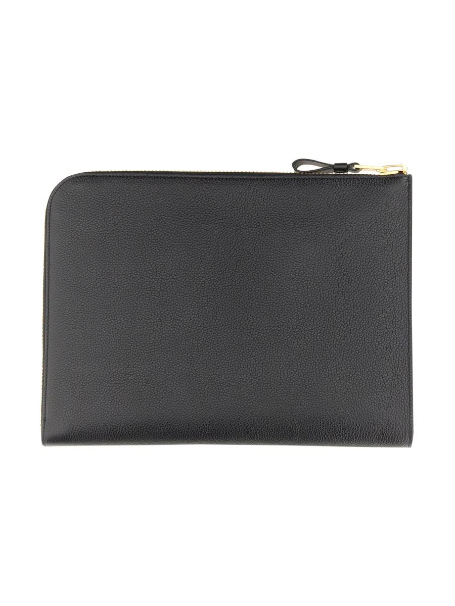 TOM FORD PORTAFOGLIO IN PELLE MARTELLATA