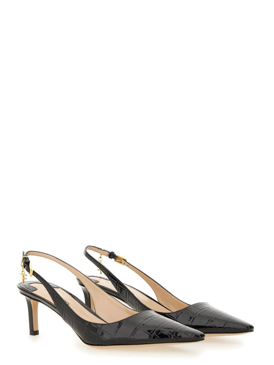TOM FORD SLINGBACK "ANGELINA" IN PELLE