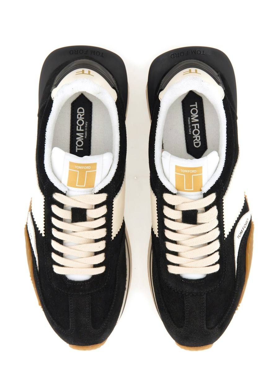 TOM FORD SNEAKER JAMES IN SUEDE E TESSUTO TECNICO
