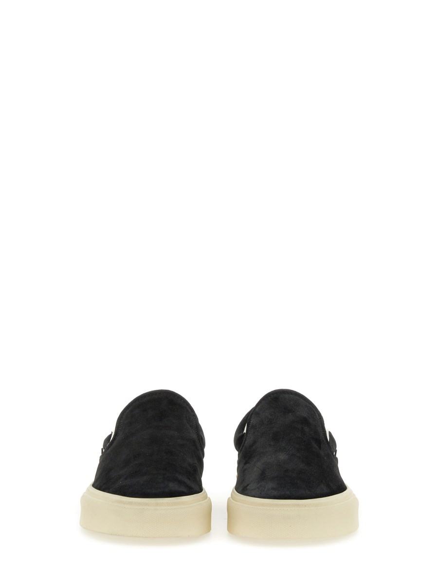TOM FORD SNEAKER SLIP-ON IN SUEDE